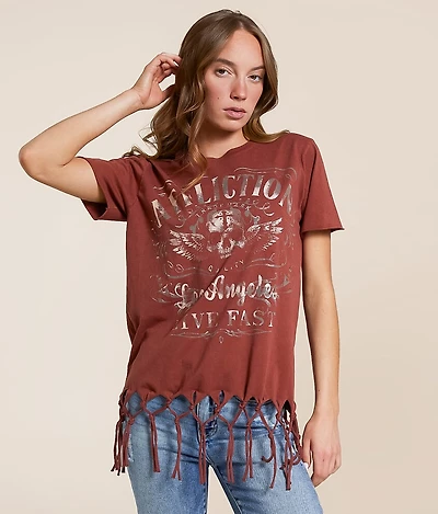 American Customs Davey Jones Fringe T-Shirt