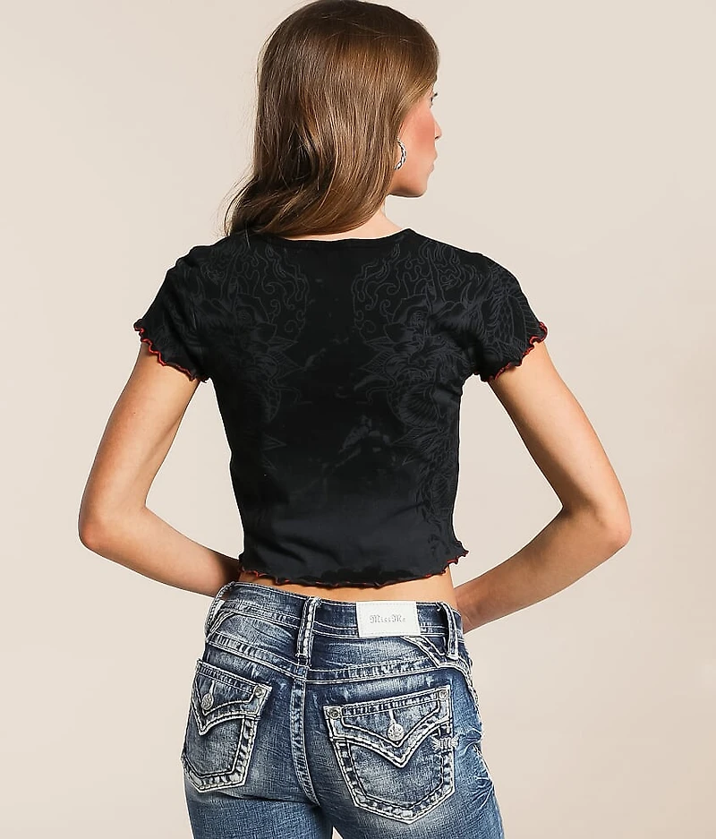 Nocturnal Cropped T-Shirt