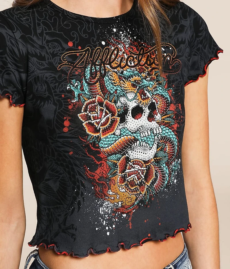 Nocturnal Cropped T-Shirt