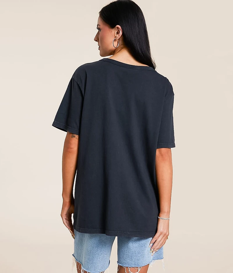 American Customs No Luck Motors Oversized T-Shirt
