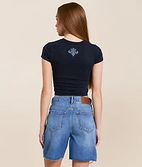 American Customs Triumph Cropped T-Shirt