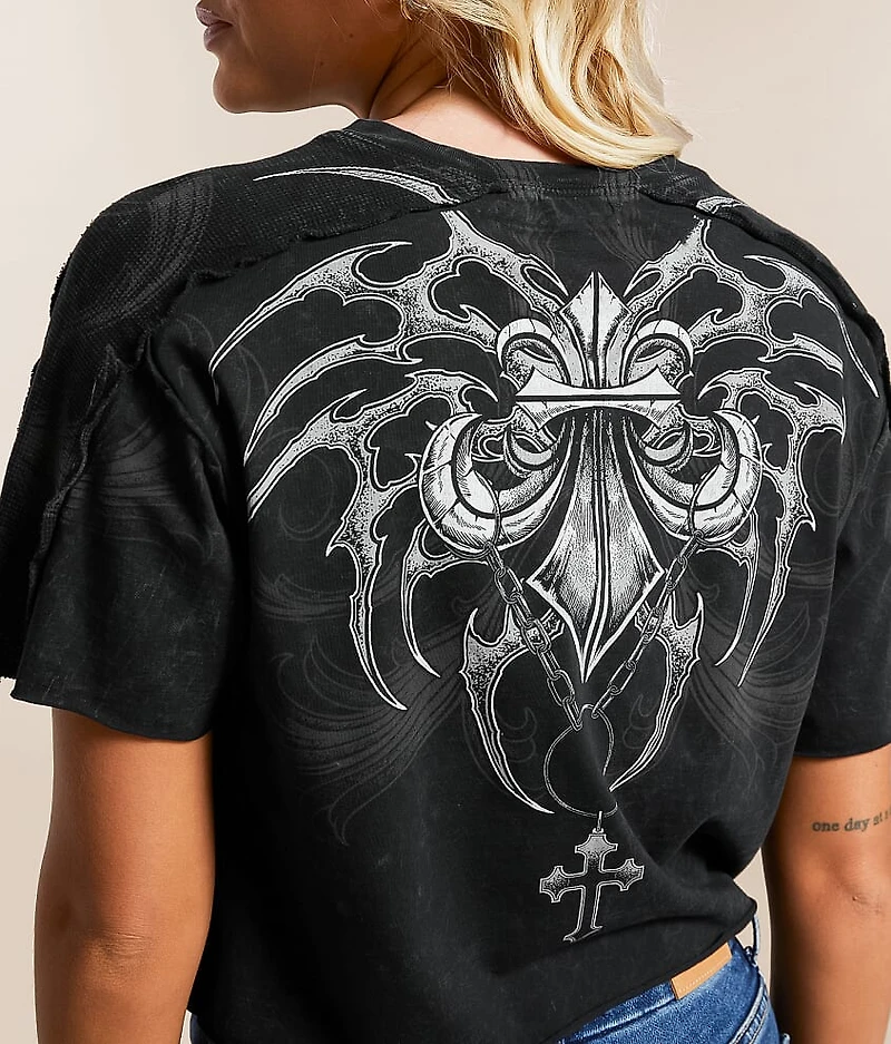 Shred Fest Cropped T-Shirt