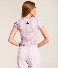 Jump Camo Cropped T-Shirt