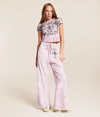 Jump Camo Cropped T-Shirt