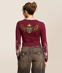 Eternal Oil Cropped T-Shirt