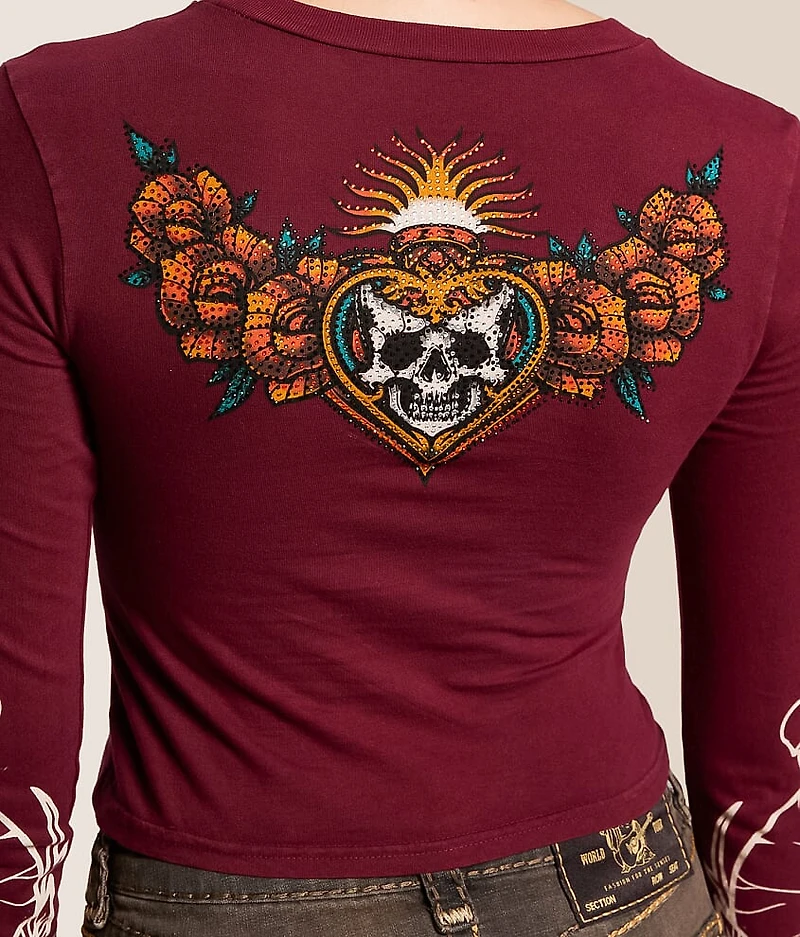 Eternal Oil Cropped T-Shirt