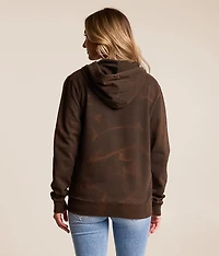 Rock & Rodeo Rhinestone Lace-Up Hoodie