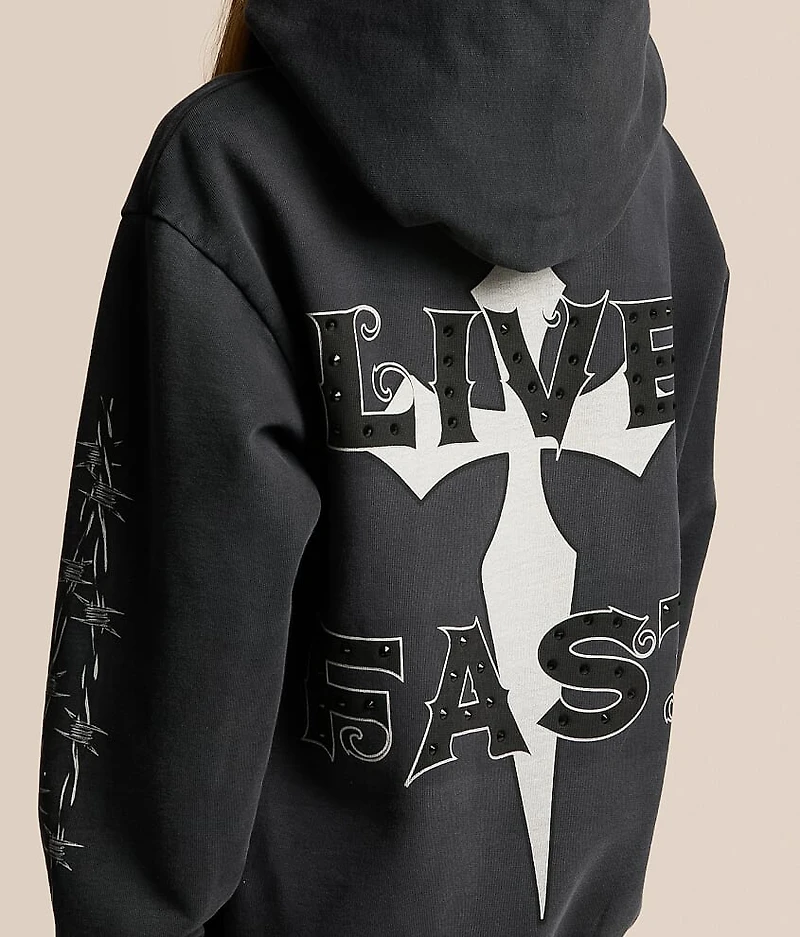 Black Night Hooded Sweatshirt