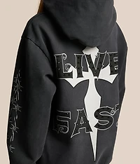 Black Night Hooded Sweatshirt