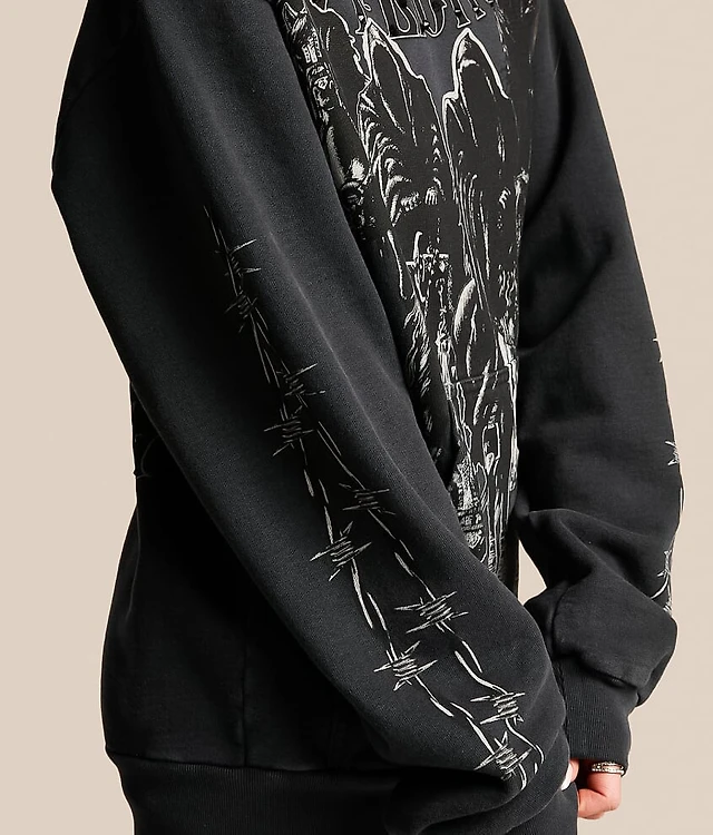 Black Night Hooded Sweatshirt