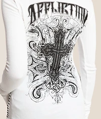 Reverie Crochet Thermal Henley