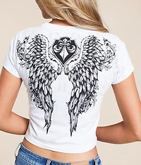 Wash Baby Cropped T-Shirt