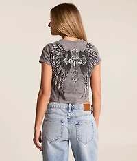 Jovial Cropped Baby T-Shirt