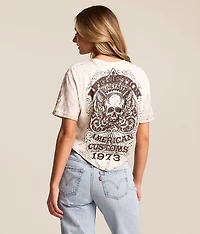 Piston Spade Dusk Cropped Hanky T-Shirt