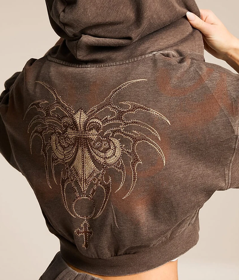 Shred Fest Heathered Hoodie