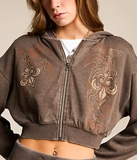 Shred Fest Heathered Hoodie