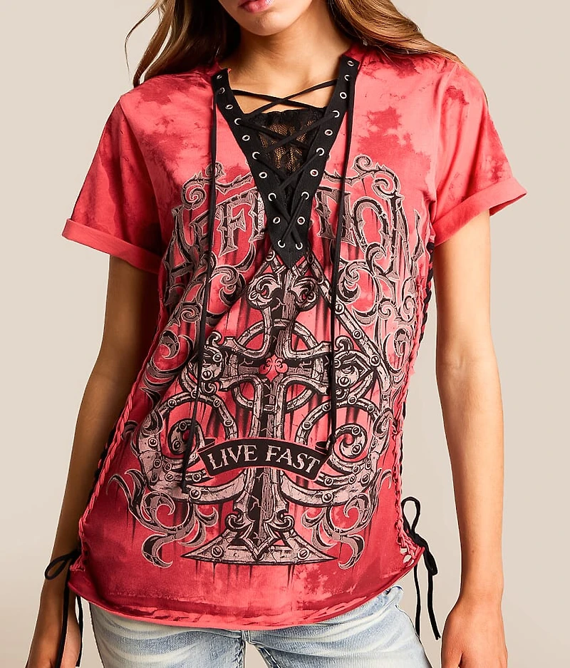 Requiem Steel Lace T-Shirt