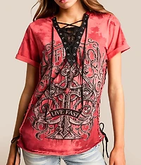 Requiem Steel Lace T-Shirt