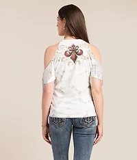 Serenity Cold Shoulder T-Shirt