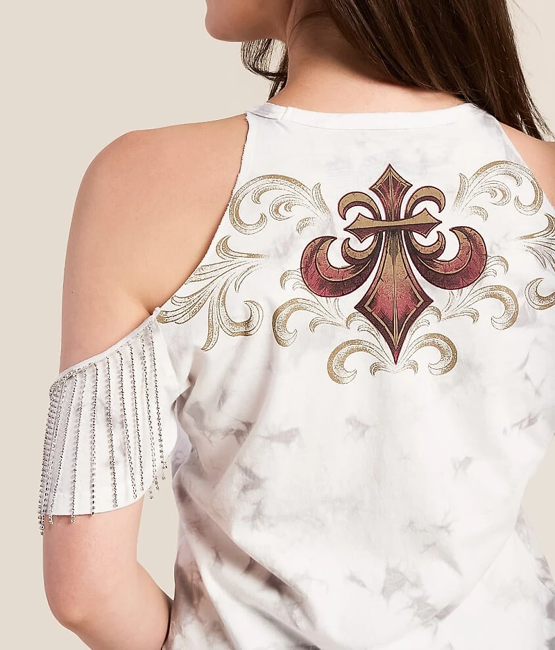 Serenity Cold Shoulder T-Shirt