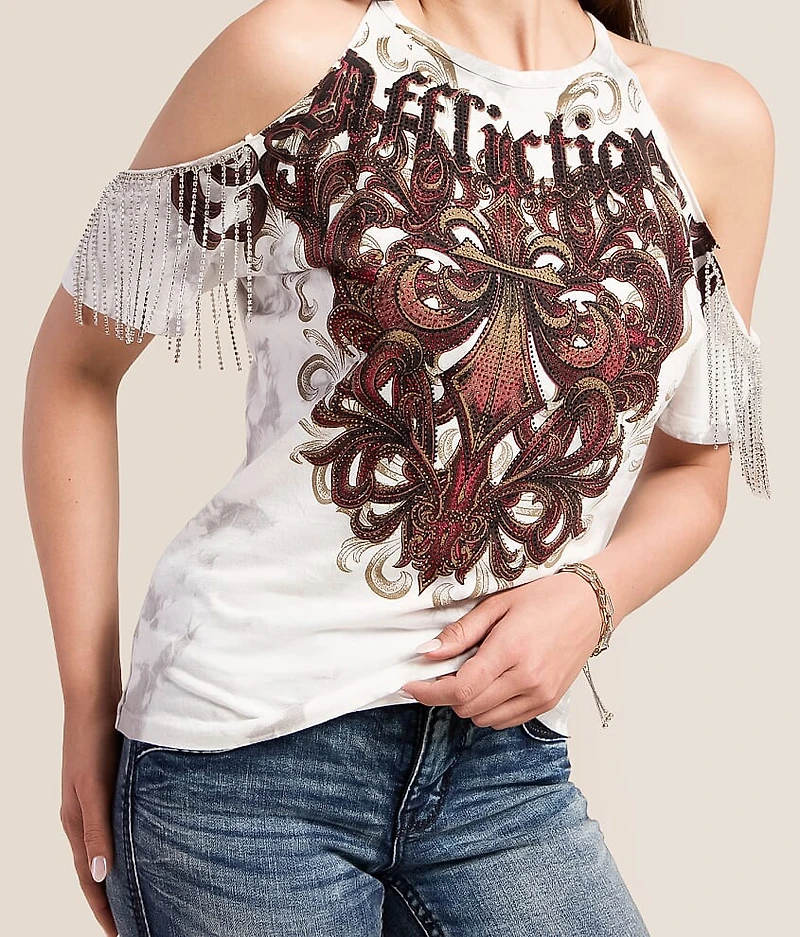 Serenity Cold Shoulder T-Shirt