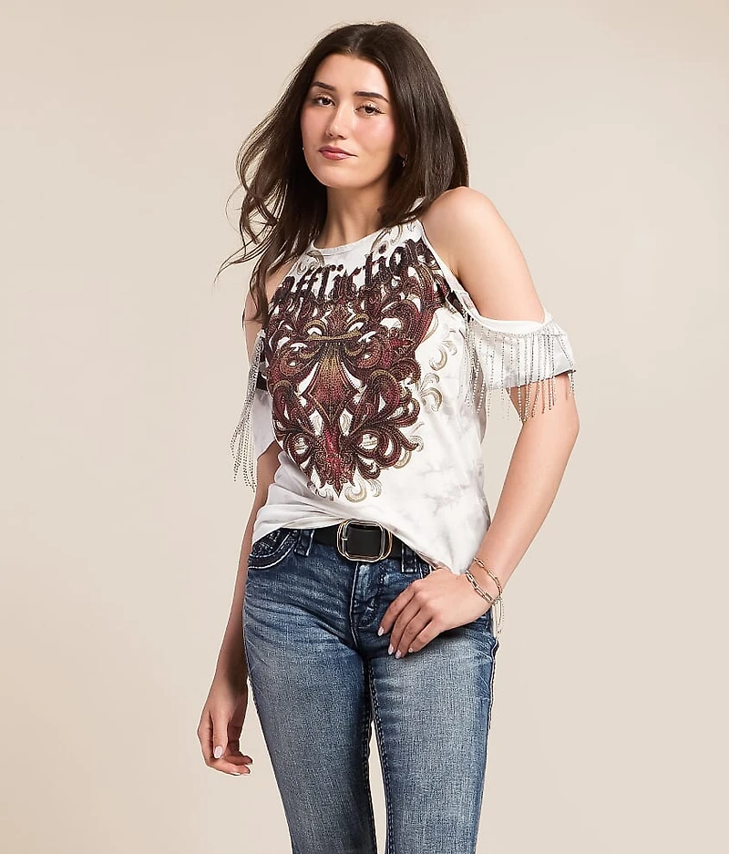 Serenity Cold Shoulder T-Shirt