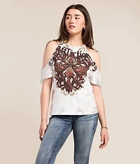 Serenity Cold Shoulder T-Shirt