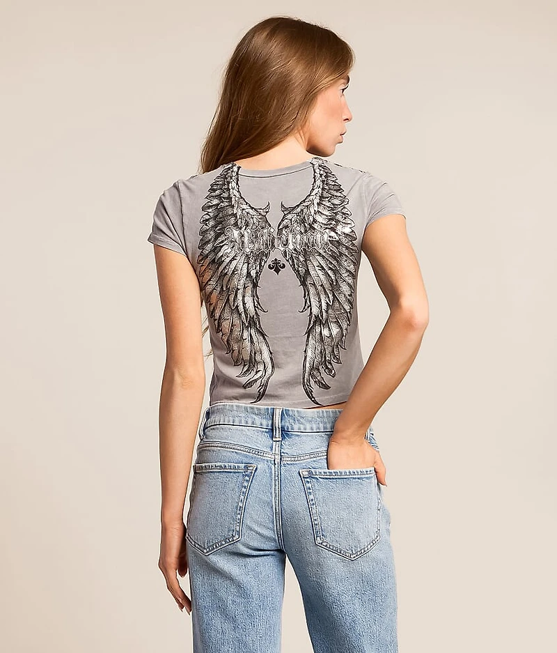 Rosary Of Life Cropped T-Shirt