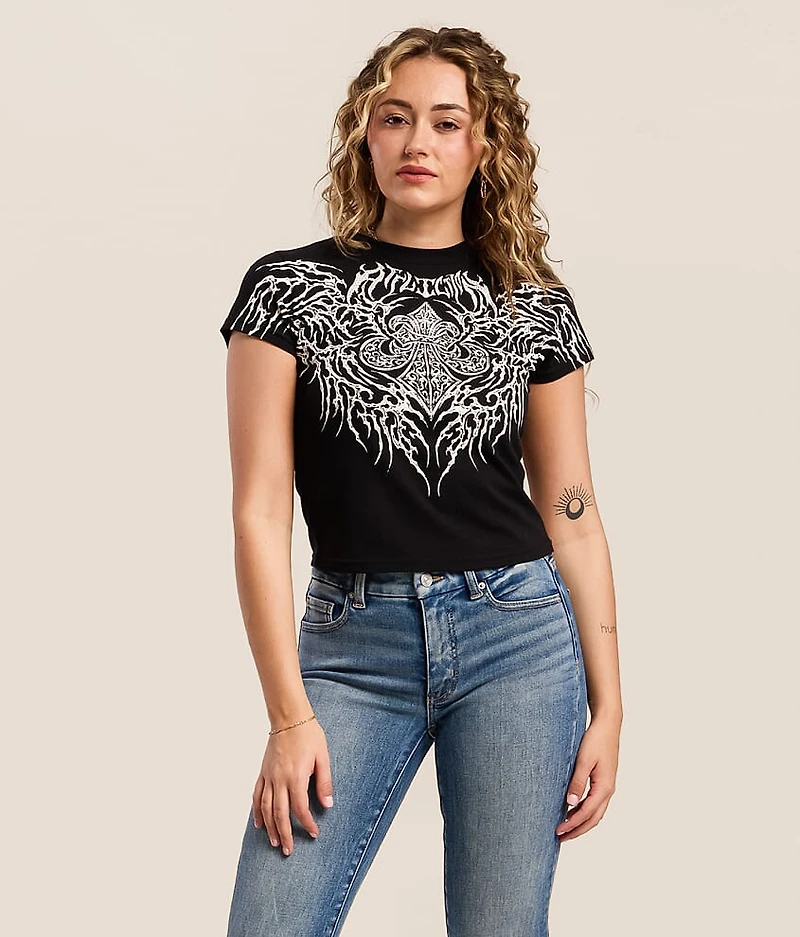Liquid Signify Cropped Baby T-Shirt