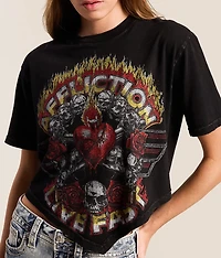 Ablaze Hanky Cropped T-Shirt