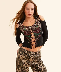 Screamin' Roses Top