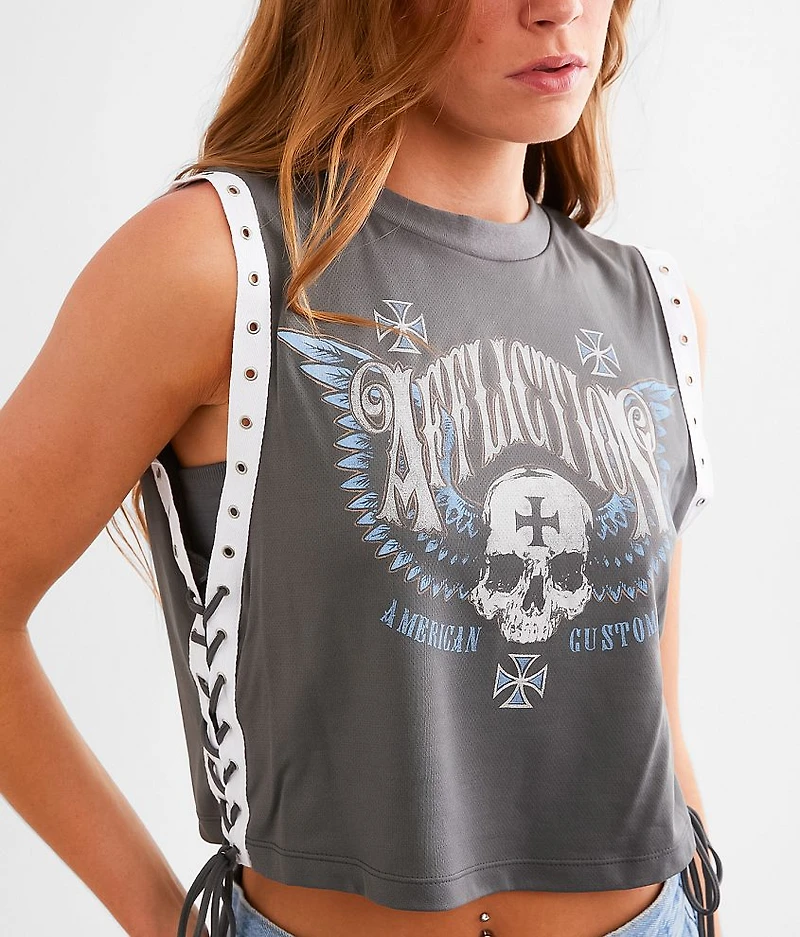 American Customs Saints Flag Muscle Tank Top