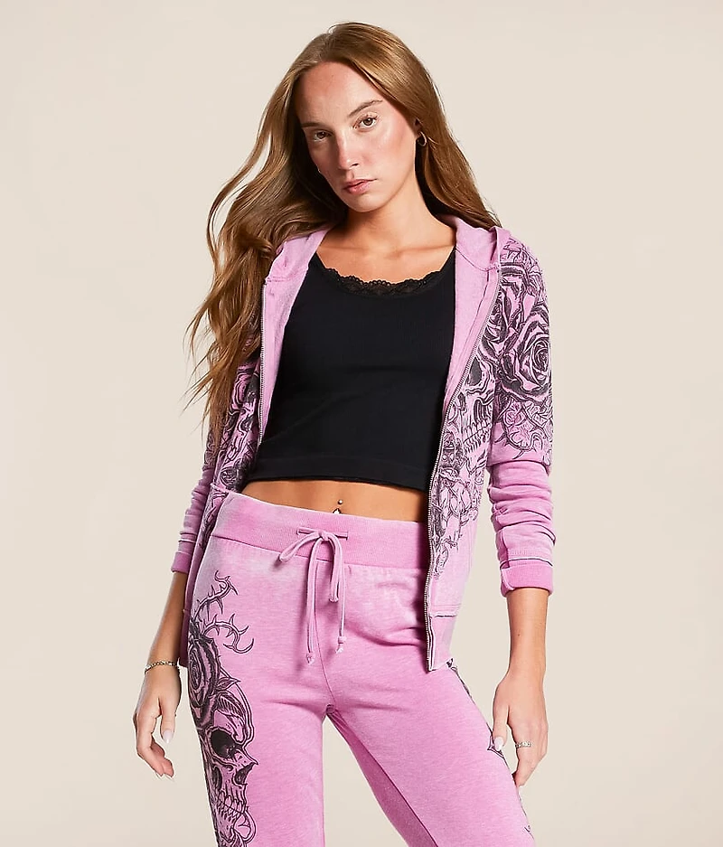 Affliction Forgotten Burnout Hoodie