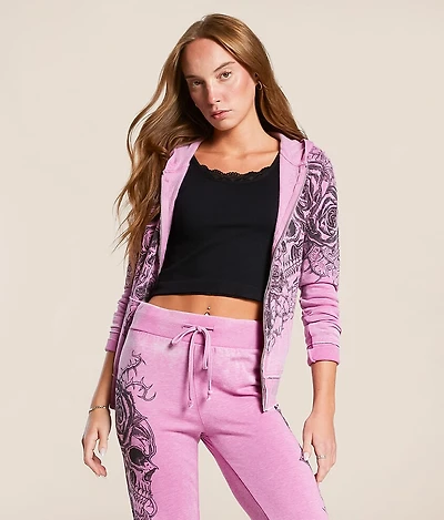 Affliction Forgotten Burnout Hoodie