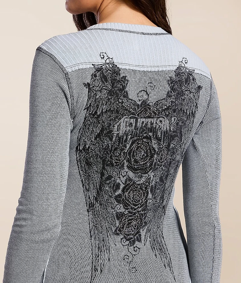 Secret Garden Reversible Washed Thermal