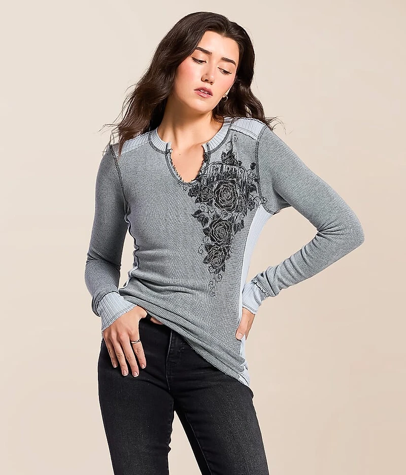 Secret Garden Reversible Washed Thermal