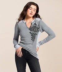 Secret Garden Reversible Washed Thermal