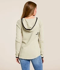 Winged Dagger Hooded Thermal Shirt