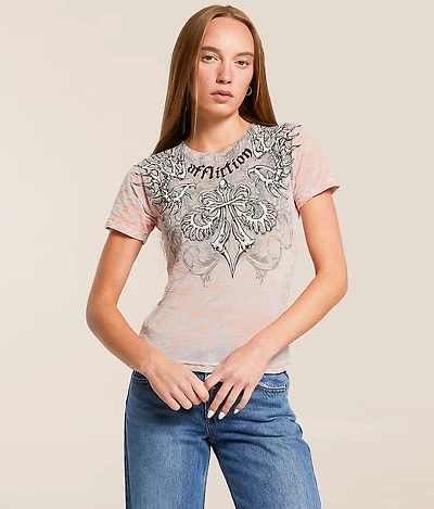 Skeleton Burnout T-Shirt
