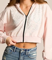 Ayala Cropped Hoodie