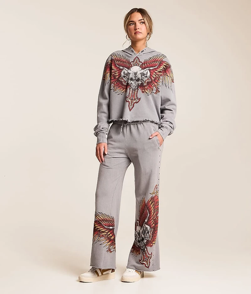 Hyper Speed Cropped Hoodie