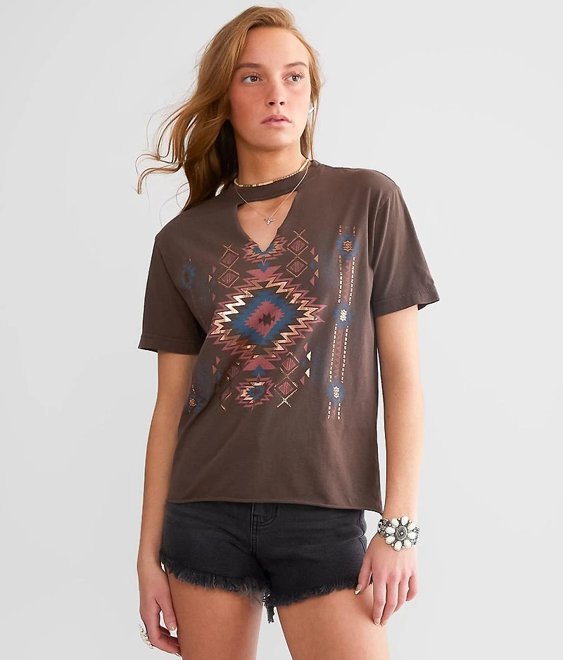 Aztec Print T-Shirt