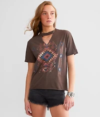 Aztec Print T-Shirt