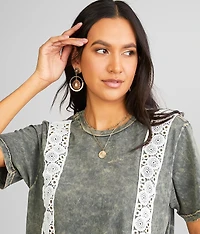 Crochet Applique Top