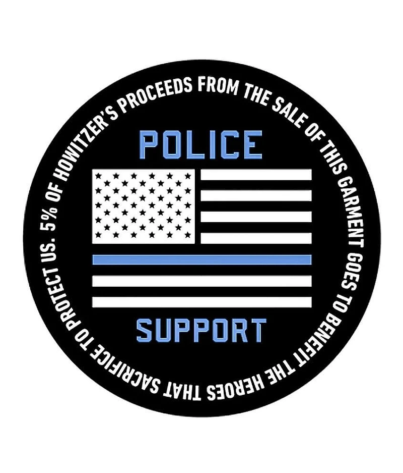 Support Police Silicone Bracelet