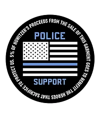 Support Police Silicone Bracelet