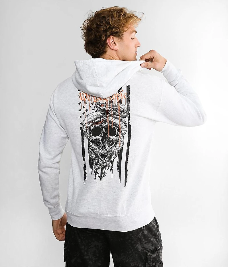 Wrapped Flag Hooded Sweatshirt