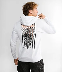 Wrapped Flag Hooded Sweatshirt