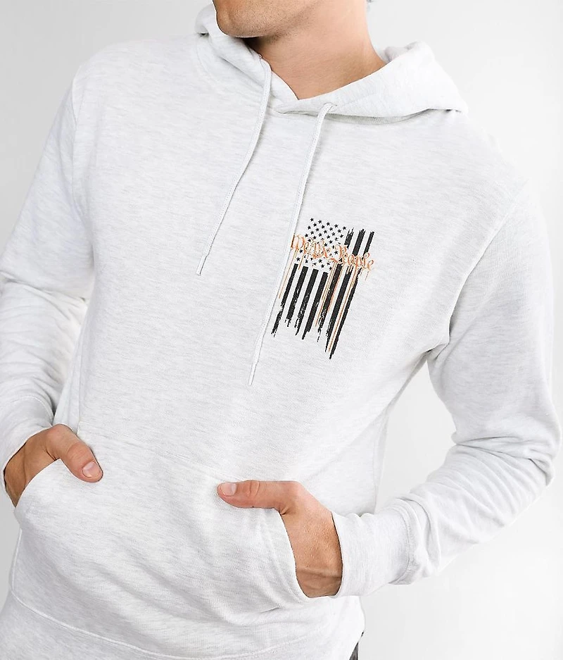 Wrapped Flag Hooded Sweatshirt