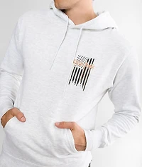 Wrapped Flag Hooded Sweatshirt